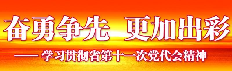 奮勇爭先，更加出彩——學習貫徹省第十一次黨代會精神